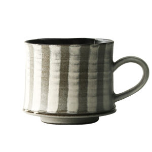 Handmade Rustic Coffee Cup Fine Craft Latte Art Cup Mugs Creative Italian Style Ceramic Cup European Vintage Texture Design