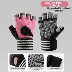 BILLI ZILLY | Non-slip Half-finger Exercise Gloves
