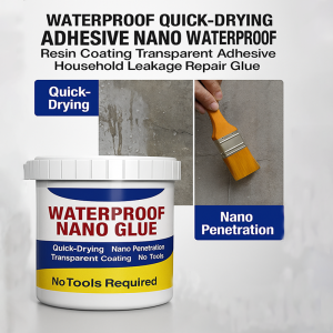 Waterproof Quick-Drying Adhesive Nano Waterproof Resin Coating Transparent Adhesive Household Leakage Repair Glue