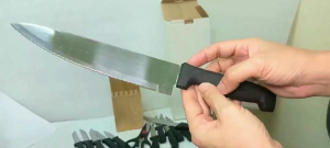 bộ dao nhà bếp dao răng cưa rọc bánh mì ăn beefsteak gồm 13 món có kéo và giá gỗ. DK13