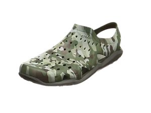 GIÀY NHỰA SANDAL CROCS SWIFTWAVE CAMO XANH CHO NAM