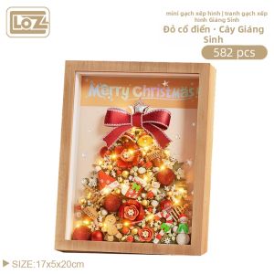 Loz | Đồ Trang Trí Giáng Sinh Cổ Điển Đồ Chơi Ghép Hình