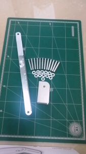 ชิ้นส่วนอะไหล่ อุปกรณ์สำหรับผลิตขาโต๊ะพับ ขนาดขาโต๊ะ 1 นิ้ว และ 1 นิ้ว 2 หุน บานพับขาโต๊ะ เหล็กฉากขาโต๊ะ หมุดเหล็กยึดขาโต๊ะ จุกรองขาโต๊ะ สินค้าแยกรายการขาย