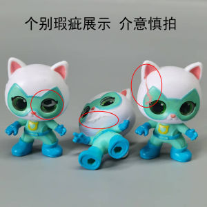 Super Cat Kung Fu Cat Đồ Chơi Mô Hình Đồ Trang Trí Bàn Đồ Chơi Lô-gô Hoạt Hình Đồ Chơi Tĩnh Vật Nhựa Đồ Trang Trí Văn Phòng