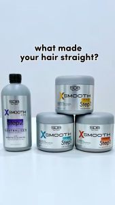 SDB X Smooth Pro Step 1 500ml Pelurusan Rambut Keratin Rebonding Smoothing Resistant Damage Normal