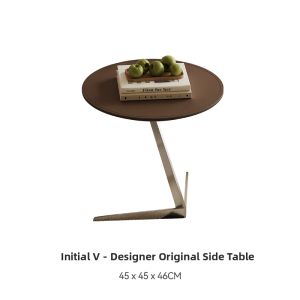 Tide leader | Minimal Luxe Round Side Table