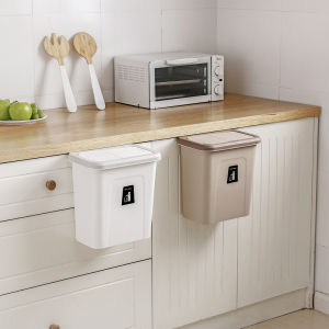 New Big Kitchen bin with push open cover Cook Waste Bin Dapur bin Dry and Wet food waste bin tong sampah dapur 厨房厨余干湿垃圾桶