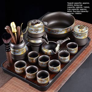 SHENGCANG | Luxury High-end Easy-to-use Purple Clay Tea Set