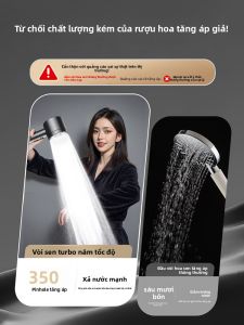 SUNINLIFE | Water Filtered & Pressure Boosting Showerhead