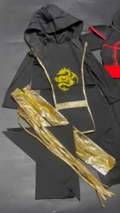 ชุดแฟนซี ชุดนินจาเด็ก มาเป็นบอดี้สูทตัวยาวผ้าไม่หนา ใส่ง่าย (FANCY100)