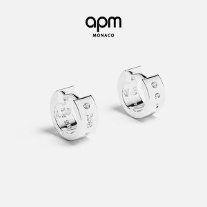 White LOVE Morse Code Design Earrings