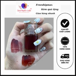 Son bóng son kem núi băng CAPPUVINI dưỡng ẩm mềm môi căng mọng Light Sensitive Jelly Lip Oil CAPU11 CAPU50