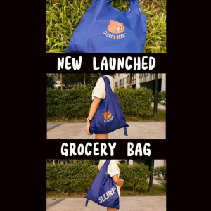 Limited Edition Slurpy Bear Grocery Bag | Eco Friendly | Foldable Bag | Recyclable Bag