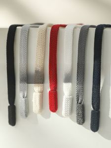 Flat Sporty Casual Waist Cord for Mens Sweatpants Drawstring Hat Rope Leisure Pants Cord DIY Sewing Accessories Polyester Cotton