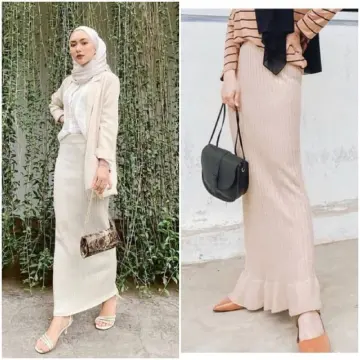 Long pencil skirt malaysia best sale