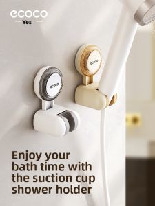 ecoco | Suction Shower Bracket Wall-Mounted Moveable