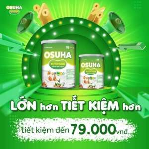 Sữa Hạt Dinh Dưỡng Osuha Nutrition Lon 800g