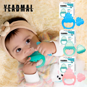 Freezable Baby Silicone Teething Toys – Cooling Relief for Babies 0-12 Months BPA-Free Water-Filled & Ice Teething Toys Safe