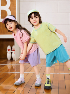 DUDUJIA | Bộ Quần Short Tay Ngắn và Áo Thun cho Bé Trai và Bé Gái