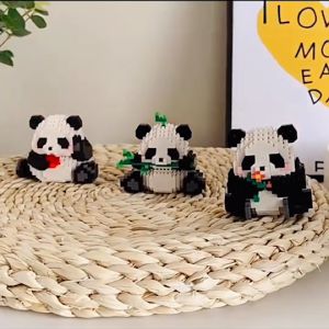 ชุดบล็อกตัวต่อ รูปแพนด้า ขนาดเล็ก ของเล่นเสริมการเรียนรู้ สำหรับเด็ก ของเล่นบล็อกตัวต่อ รูปการ์ตูนน่ารัก 3 มิติ ของเล่นสําหรับเด็กผู้ชายและเด็กผู้หญิง บล็อกของเล่นตัวต่อ เลโก้จิ๋ว ลายการ์ตูนสัตว์น่ารัก 3D ของเล่นเด็ก ของขวัญ 🚚พร้อมส่งจากไทย