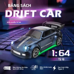 Xe Điều Khiển Từ Xa Mô Hình Đua Mini 1:64 Tỷ Lệ 2.4Ghz 4 Bánh Dẫn Động Điều Khiển Từ Xa Đồ Chơi Xe ESP Dành Cho Người Lớn Và Trẻ Em