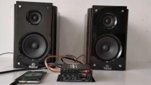 PENGIRIMAN CEPAT LEORY Penguat Daya Audio Bluetooth Car Power Amplifier 12V 40W AK370 / ampli mobil super bass 12v full bass truk 24 volt subwoofer sudah jadi mini rakitan / amplifier full bass subwoofer bluetooth mobil rakitan