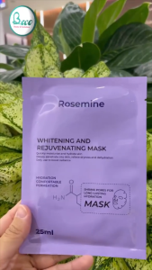 Mặt Nạ Giấy Truyền Trắng Rosemine Whitening And Rejuvenating Mask 25ml