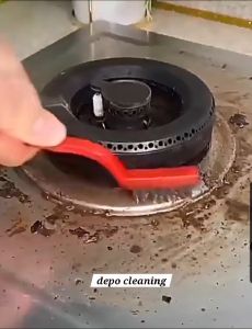 3set Sikat Kawat Isi 3 Sikat Tembaga Nylon Besi Pembersih Kompor WIre Brush / sikat besi 3in1 / Sikat Kawat 3in1 Sikat Pembersih Noda
