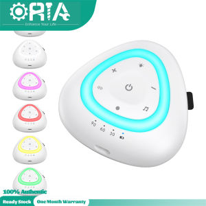 Máy tạo tiếng ồn Trắng oria máy âm thanh ngủ cầm tay với 18 liệu pháp âm thanh êm dịu tự nhiên liên tục hoặc hẹn giờ chức năng bộ nhớ đèn đêm máy âm thanh cho trẻ em nhẹ nhàng Relief căng thẳng và thư giãn