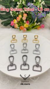 Asesoris Tas Ring Kaitan 15 cm (TEBAL PREMIUM) / Cantolan / Gaitan - Aksesoris Tas IMPORT