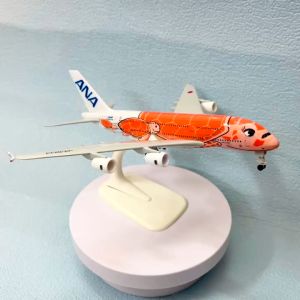 Mô Hình Trưng Bày Máy Bay Airbus 380-800 Japan Airlines ANA _ Hợp Kim Cao Cấp