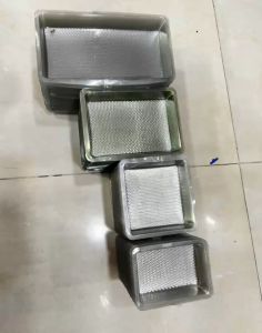 Khay nhựa trong suốt đựng xốp cắm hoa . combo 50 khay nhựa đựng xốp cắm hoa