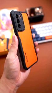 Promo Paket 4 in 1 Case Armor Fusion Shockproof Transparent Tecno Spark 20 / 20C 2023 Free Holder Ring + Anti Gores Layar + Lensa Kamera + Garskin