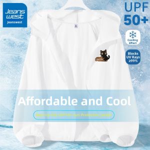 Jeanswest | Hooded Sun-Protective Jacket Light and Breathable