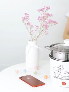 [ YM ACC ] Panci Listrik Fashion Serbaguna 18cm / Panci Elektrik Multifungsi Kukusan Stainless 18 CM