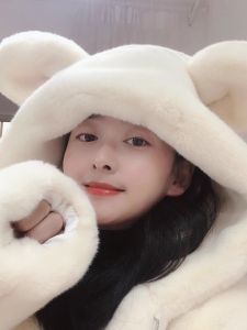 Womens Lamb Fur Jacket Thickened Autumn Winter New Style Loose Cotton Coat Warm Top Skin And Hair Integrated Short Size