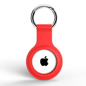 BBZY | Anti-Loss Tracking Case for Apple AirTag Keychain Pet Leather Silicone Shell