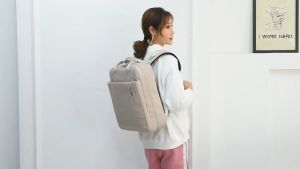 [SG]High Quality Women Backpack 15.6" Laptop Compartment. Casual To Formal Event Suits All Purposes