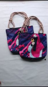 MURAH !!1tote bag tali sumbu tas wanita tas souvernir tas Tote bag sumbu totebag hijab canvas sublim MOTIF HIJAB CANTIK TOTE BAG KEKINIAN