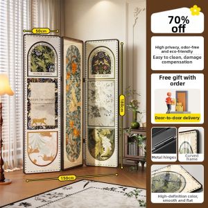 MEISD | Vintage French Folding Screen Room Divider