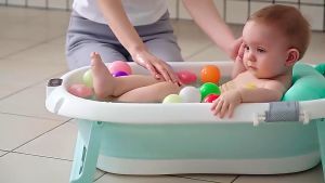 COD เบาะรองอาบน้ำเด็ก เบาะรองอาบน้ำ ระบายอากาศได้ กันลื่น ที่รองอาบน้ำ ที่รองอาบน้ำเด็ก เบาะรองอาบน้ำเด็กทาร