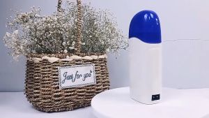 Máy triệt lông máy wax lông máy làm nóng wax lông 3 đế sáp wax 3 cây roller Có công tắc nhấc khỏi kệ