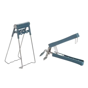 Bộ 4 Kẹp Gắp Bát Đĩa Bằng Thép Không Gỉ Dụng Cụ Gắp Đồ Nóng Tương Thích Với Nồi Áp Suất Lò Vi Sóng Nồi Chiên Không Dầu