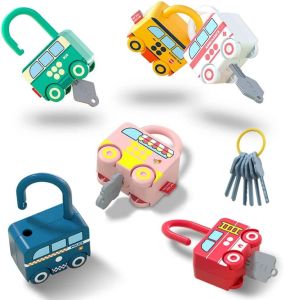 Baby Montessori Learning Educational STEM Preschool Fine Motor skills Activity Toys Busy Board 12 18 24 months for Toddlers Sensory Birthday Easter Gift Suitable for 12 3 year old boys and girls children 6 pieces