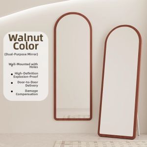 SAMEDREAM | Popular Cream Style High-definition Floor Mirror