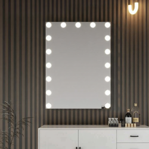 LIWAN | Hollywood Style Wall-Mounted Makeup Mirror with Lighting