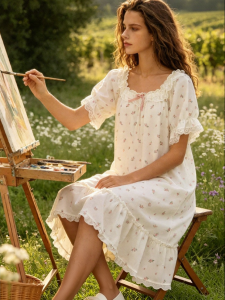 GAINREEL | Breathable Sleeveless Nightgown Comfortable