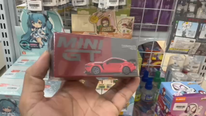 Mô Hình Xe Mini GT Ford Mustang GTD Race Red Tỉ Lệ 1:64