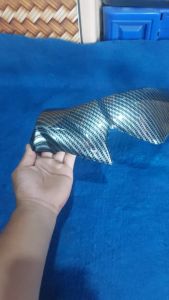 Paketan Batok Belakang & Visor Batok Depan Honda Revo Absolute Karbon