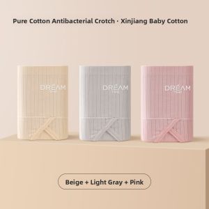 DREAM TIME | High Waist Cotton Gusset Antimicrobial Tummy Control Thin Summer Underwear